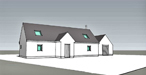 2M Architects - Housing - Cults Drive, Tomintoul, Scotland